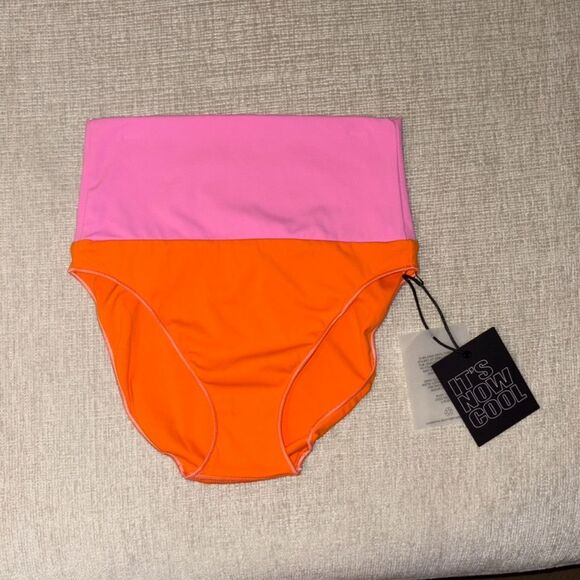 FP x It's Now Cool The Contour High-Waist Surf Bikini Bottoms Bronte Small NEW - Picture 6 of 10